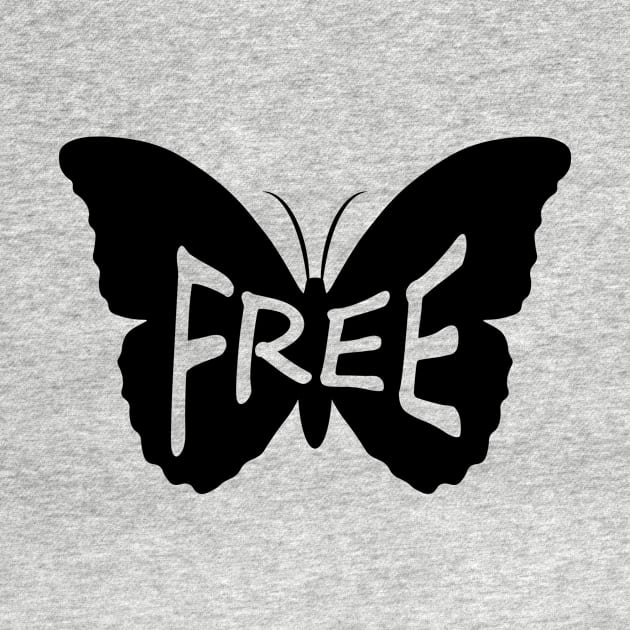 Free Butterfly Artistic Design by DinaShalash